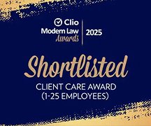 Shortlisted Client Care Award (1-25 Employees)