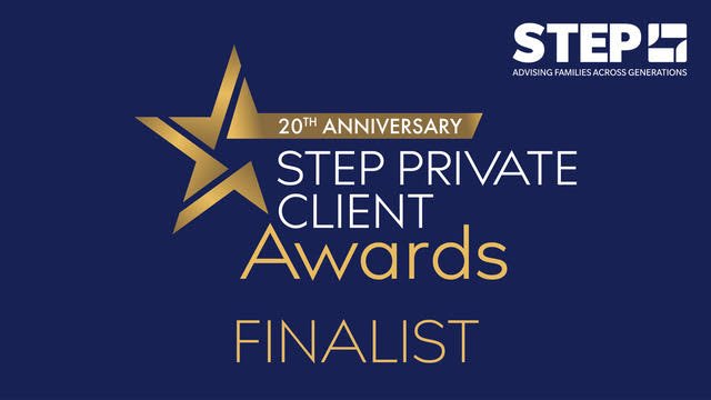 Step Private Client Awards Finalist